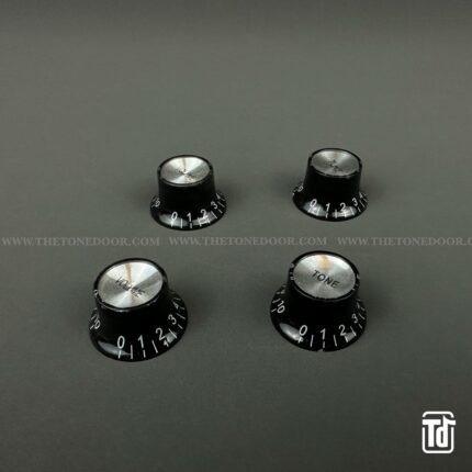 TD® Spare Parts – Bell Knobs for 6mm Shaft Black Pack Of 4