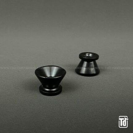 TD® Spare Parts – Deep V Strap Buttons  Pack Of 2 Black