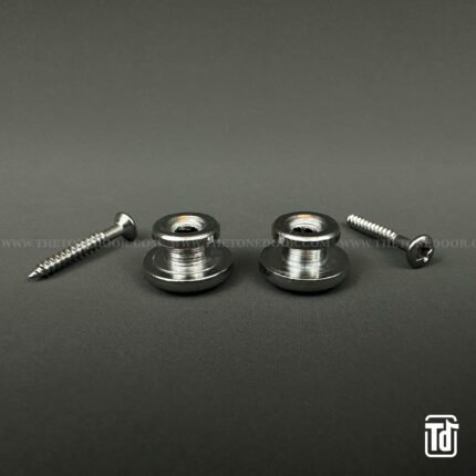 TD® Spare Parts – Mushroom Type Strap Buttons _ Chrome_ Pack Of 2