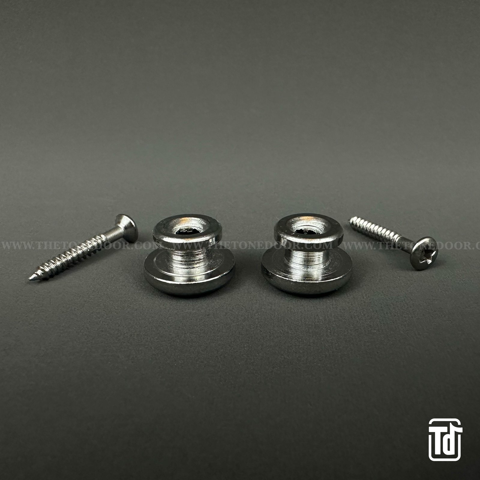TD® Spare Parts – Mushroom Type Strap Buttons _ Chrome