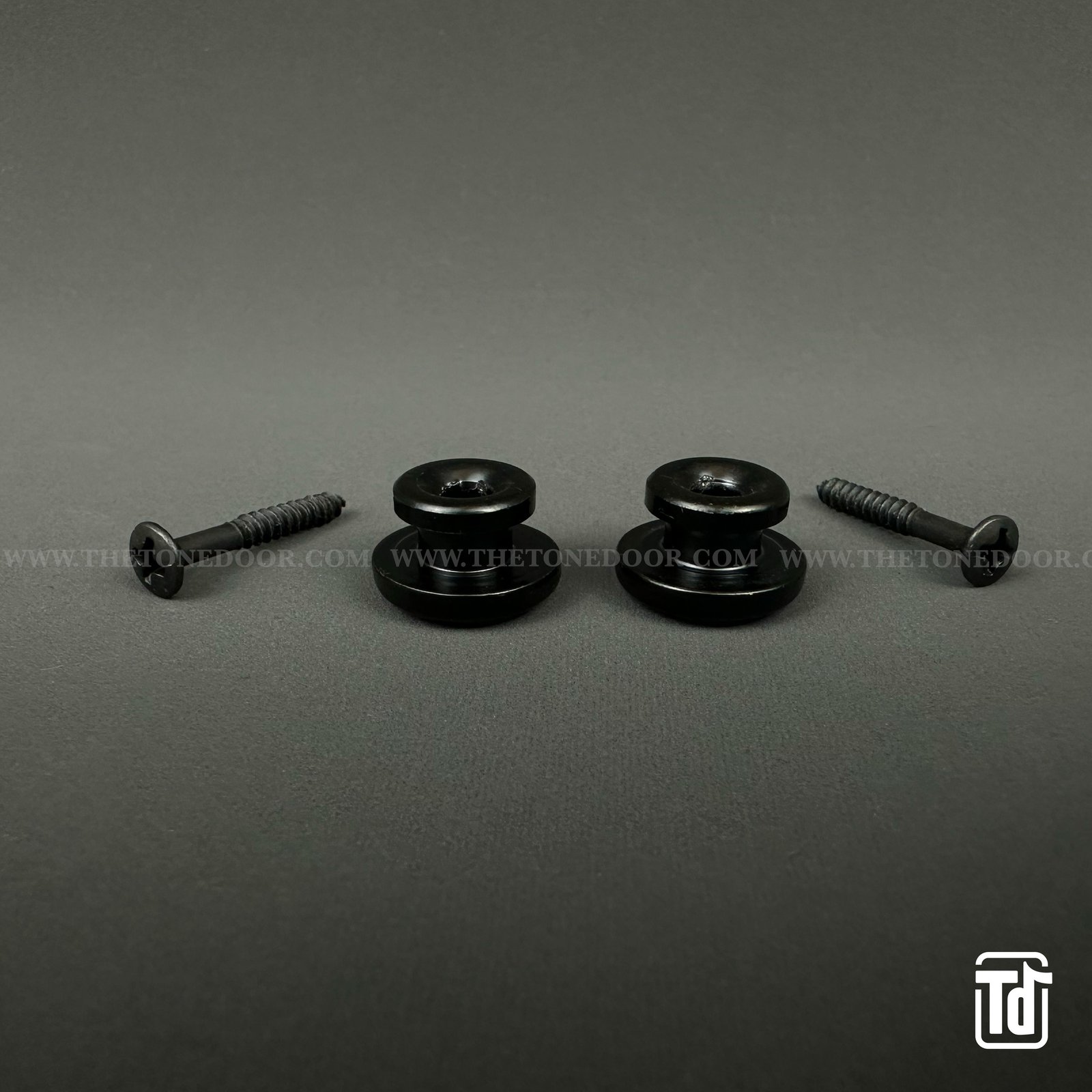 TD® Spare Parts – Mushroom Type Strap Buttons _Black