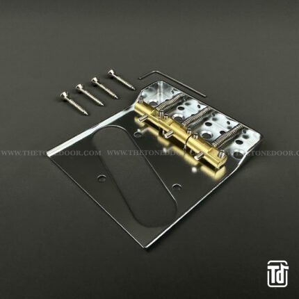 TD® Spare Parts - Vintage Telecaster Bridge with Brass Saddles