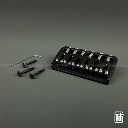 TD® Spare Parts - 6 String Hard Tail Hipshot Style Bridge